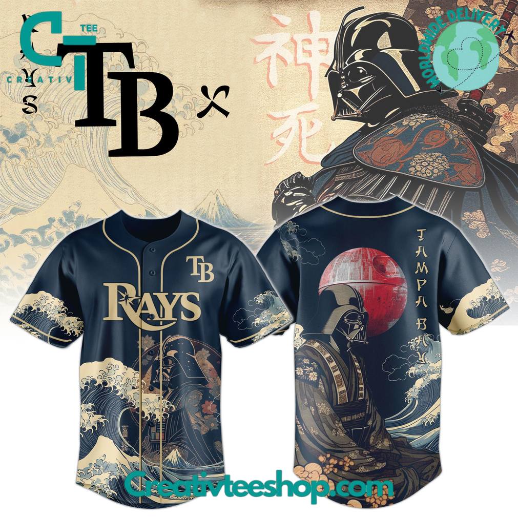 Tampa Bay Rays x Lord Vader Japan Edition 2025 Baseball Jersey
