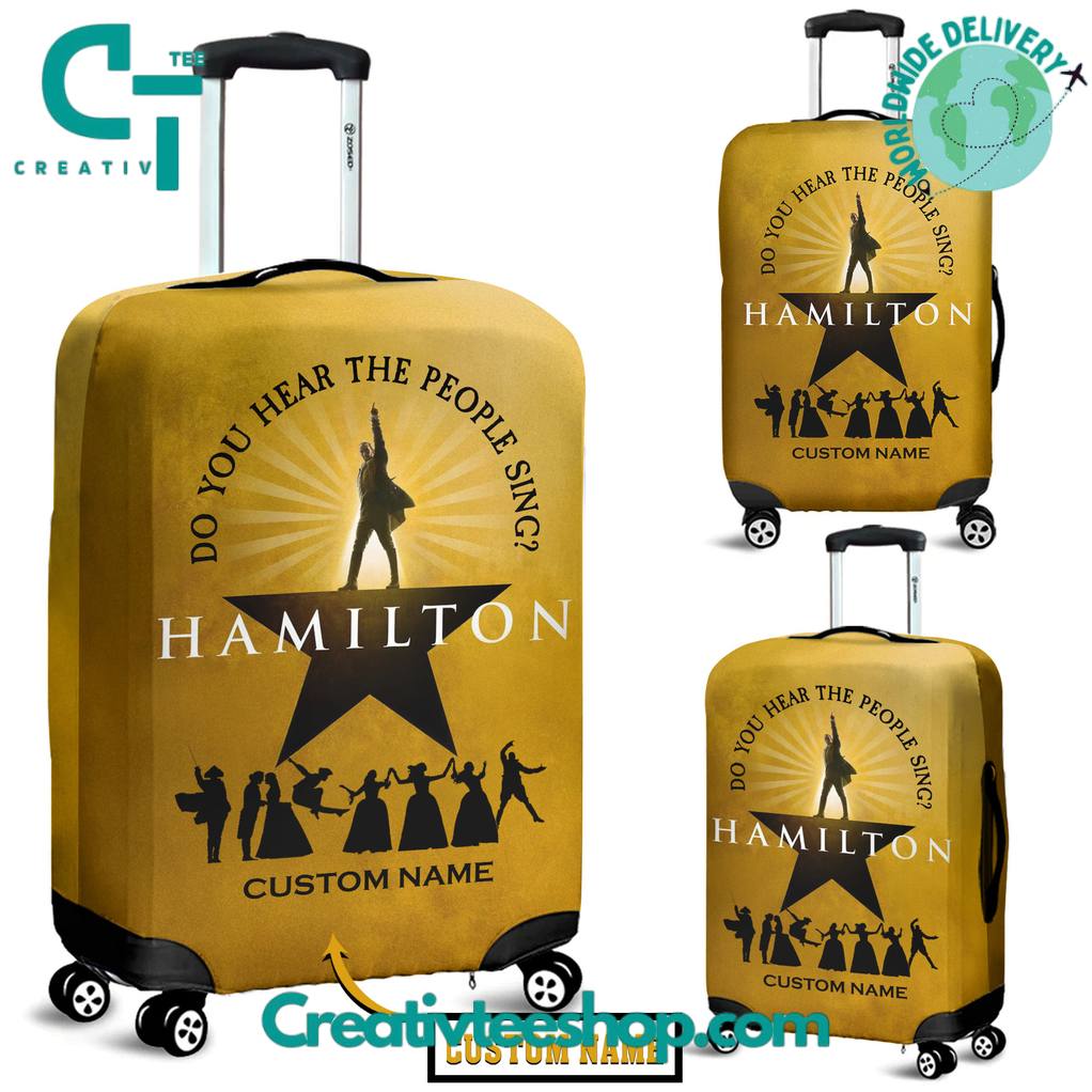 Hamilton Personalized Luggage Cover