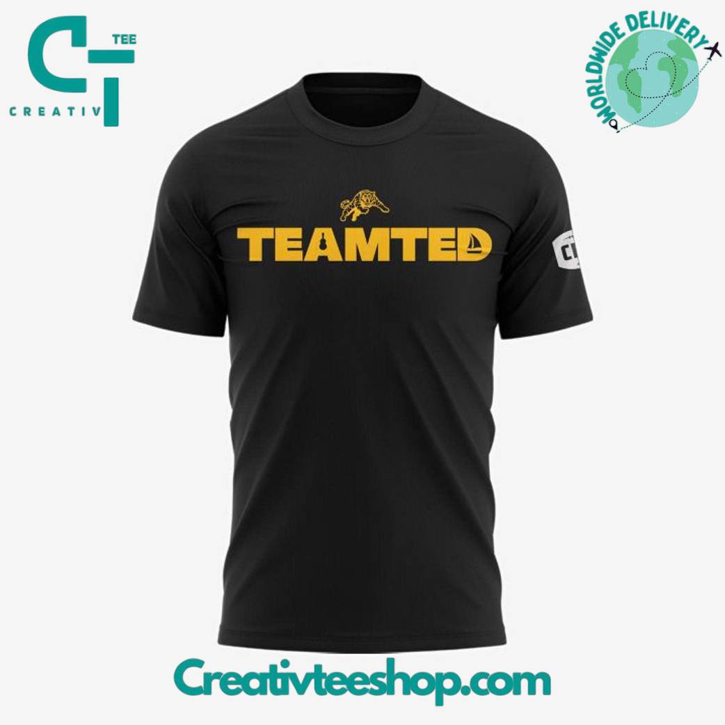 Hamilton Tiger-Cats x Teamted Special Black Tee