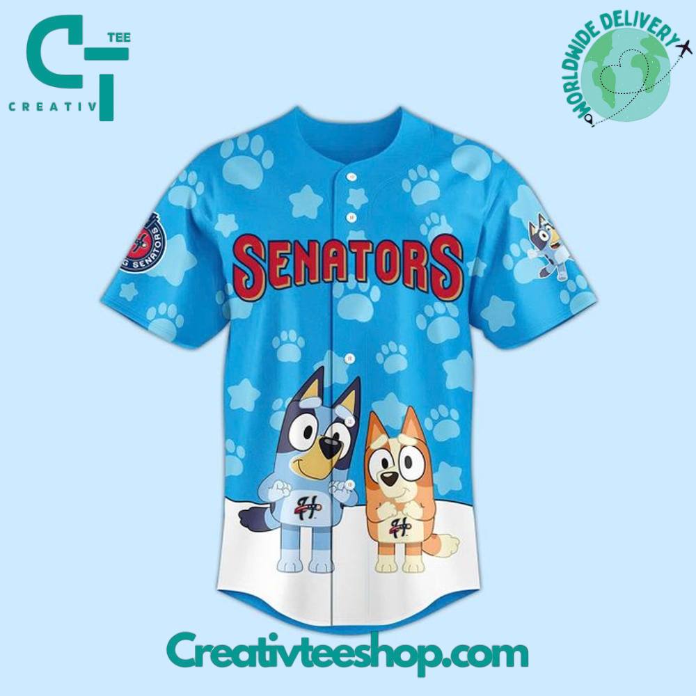 Harrisburg Senators x Bluey Special Baseball Jersey