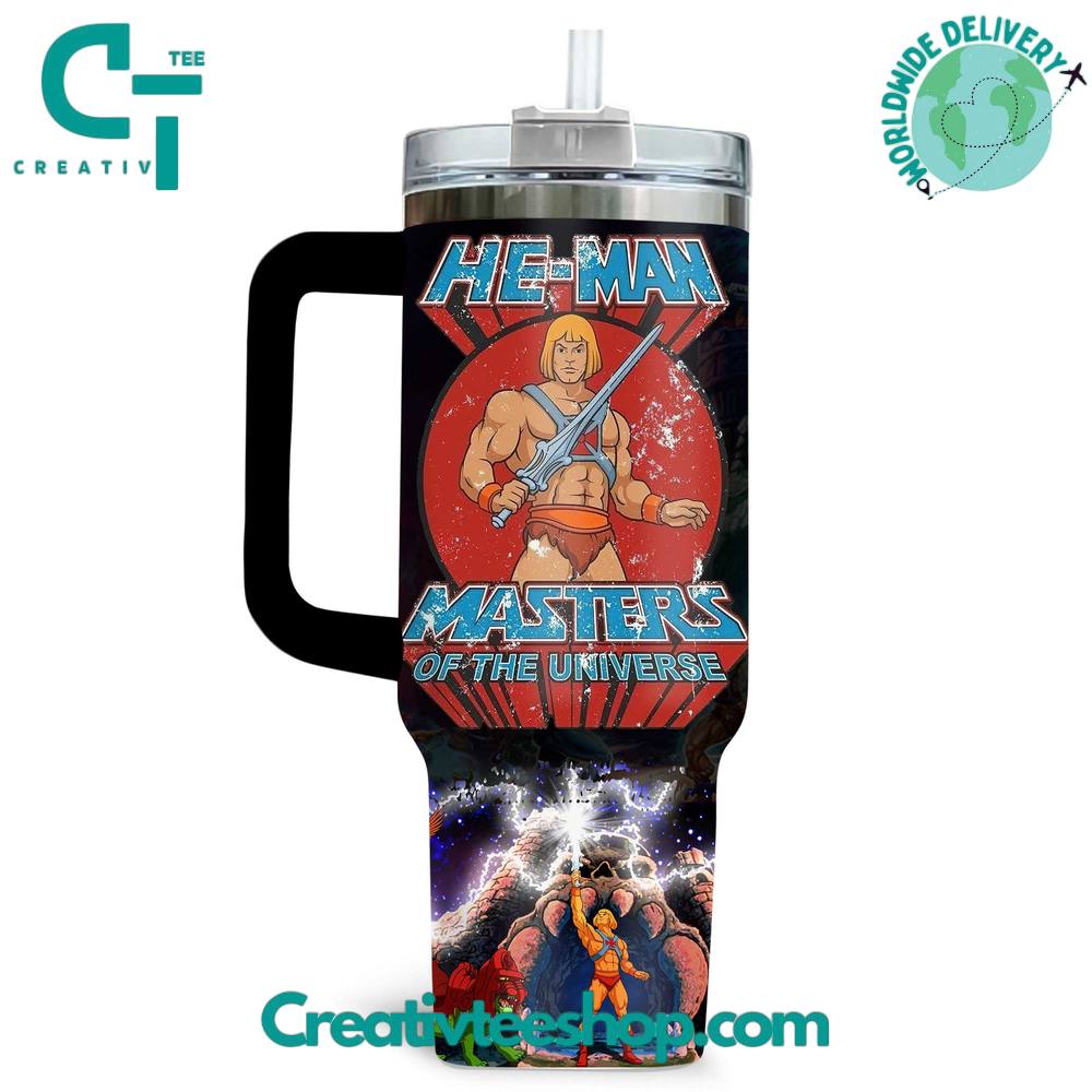 He-Man “Masters of the Universe” Tumbler 40oz with Handle
