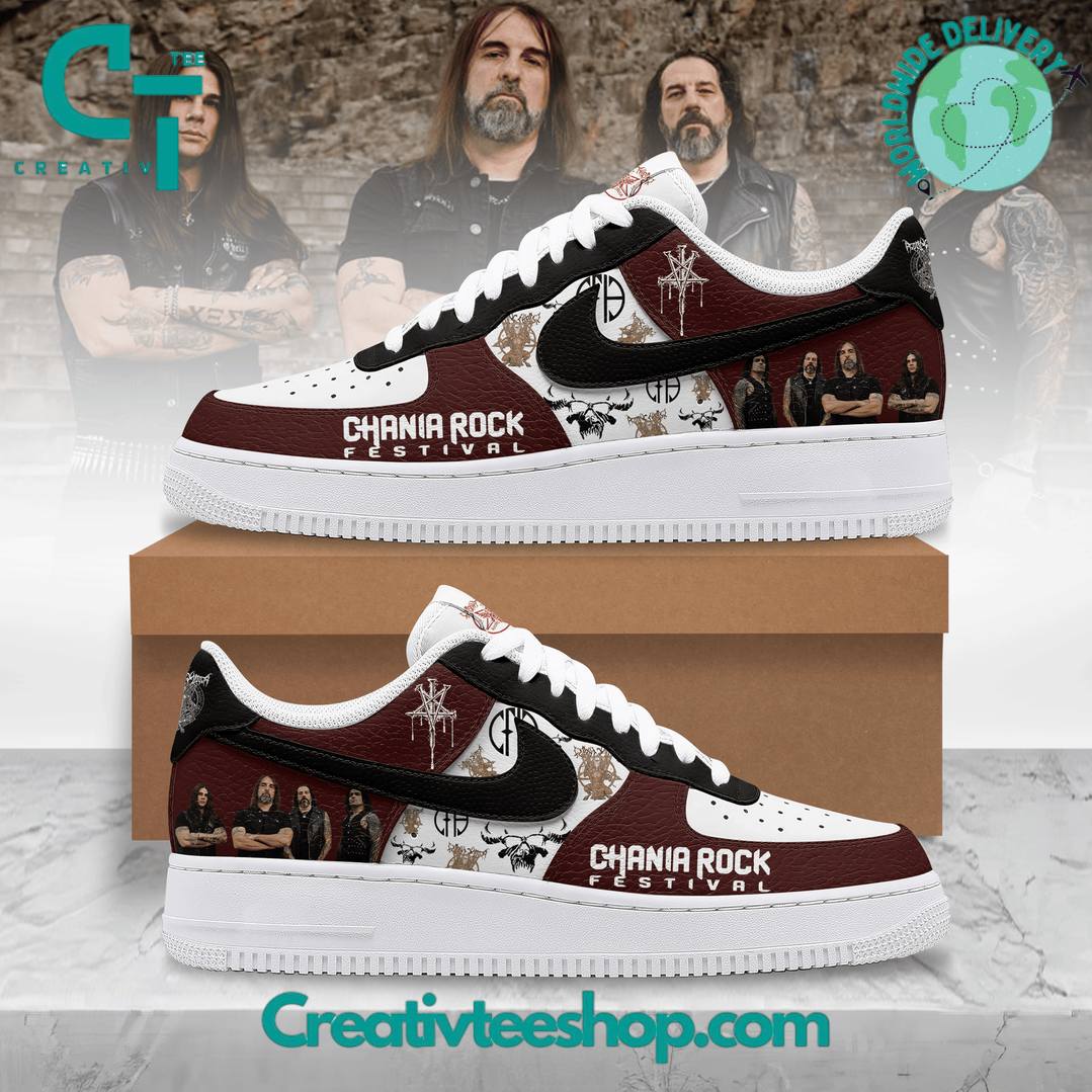 Rotting Christ “Chania Rock Festival” Limited Edition Air Force 1 Sneaker