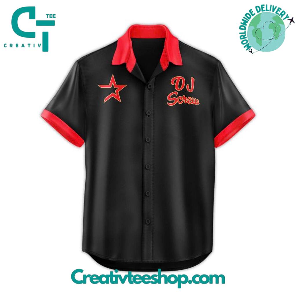 Houston Astros x DJ Screw Special Edition Hawaiian Shirt