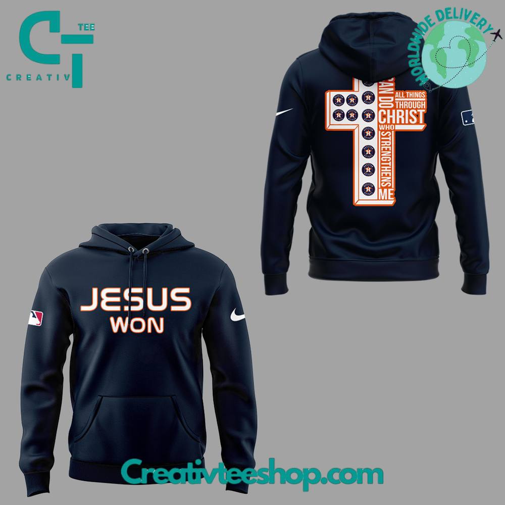 Houston Astros x Jesus Won Special Hoodie