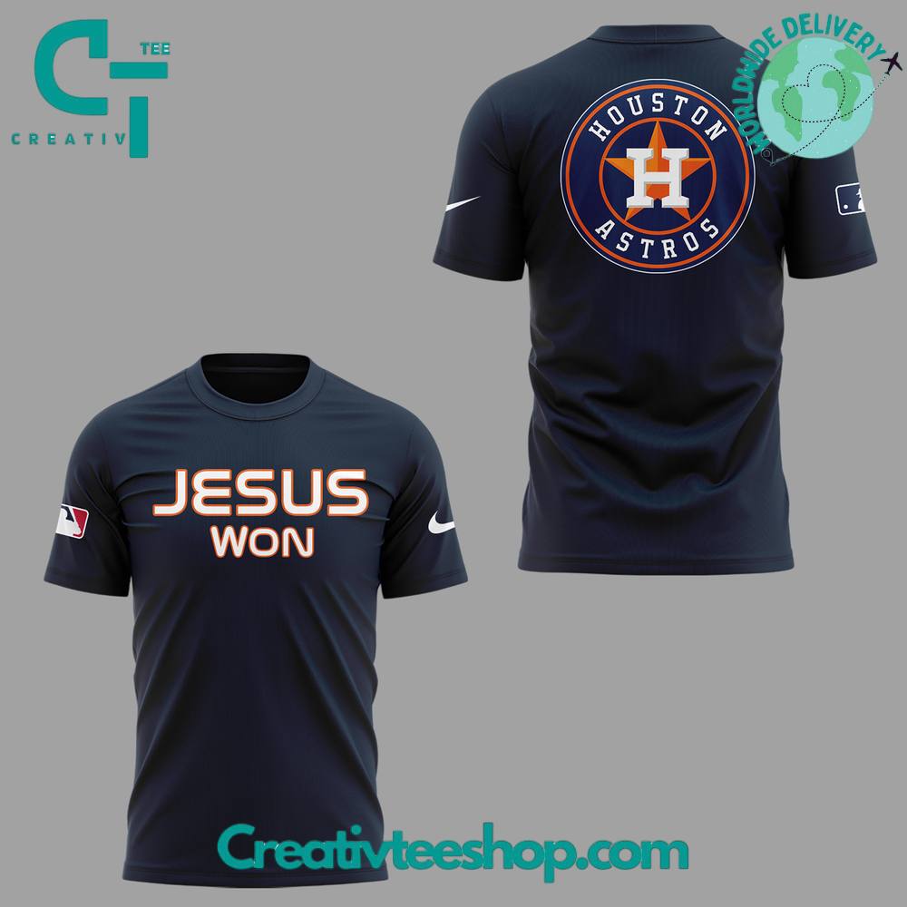 Houston Astros x Jesus Won Special Tee