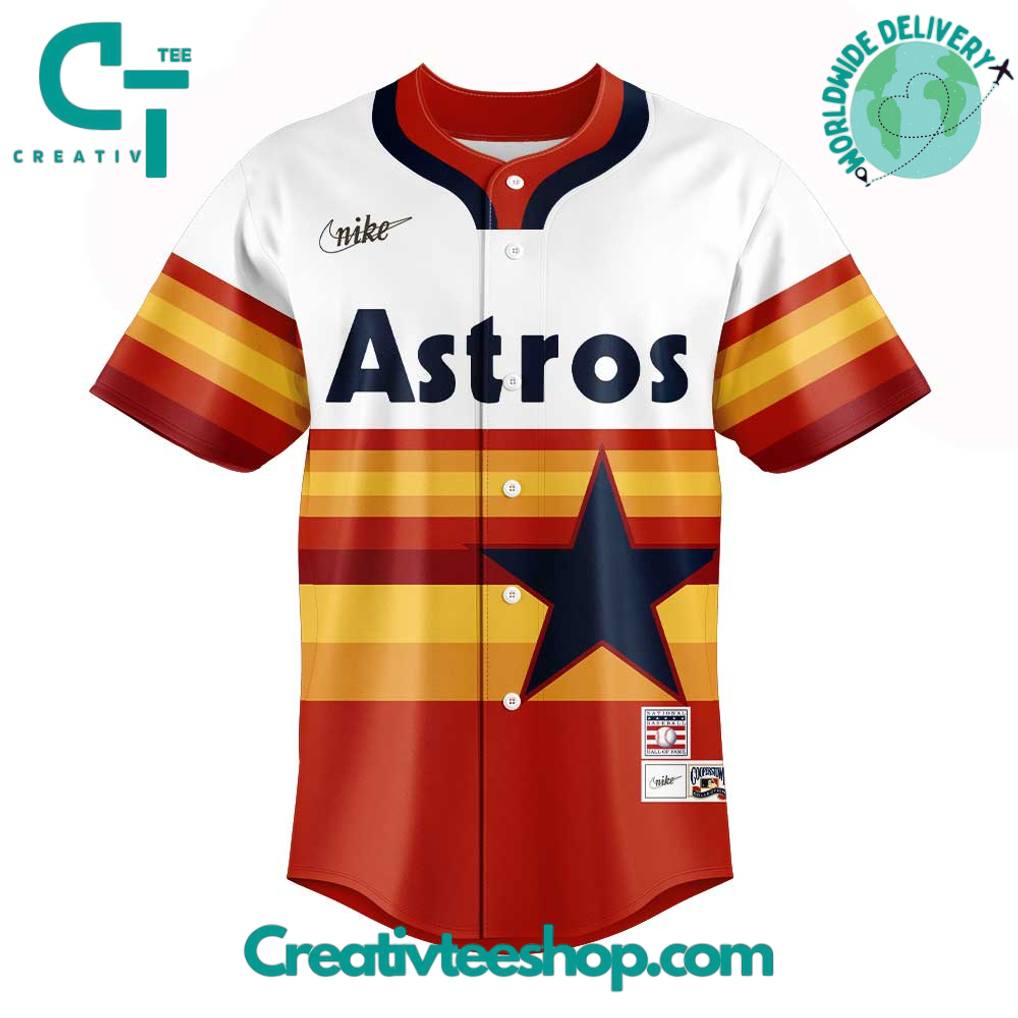 Houston Astros x Morgan “I’m The Problem Tour” Mossy Oak Baseball Jersey