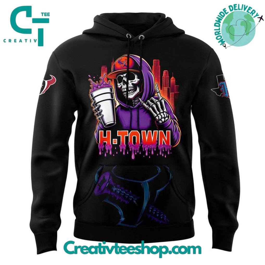 Houston Texans H-Town x DJ Screw “Screw Up Texas” Special Hoodie
