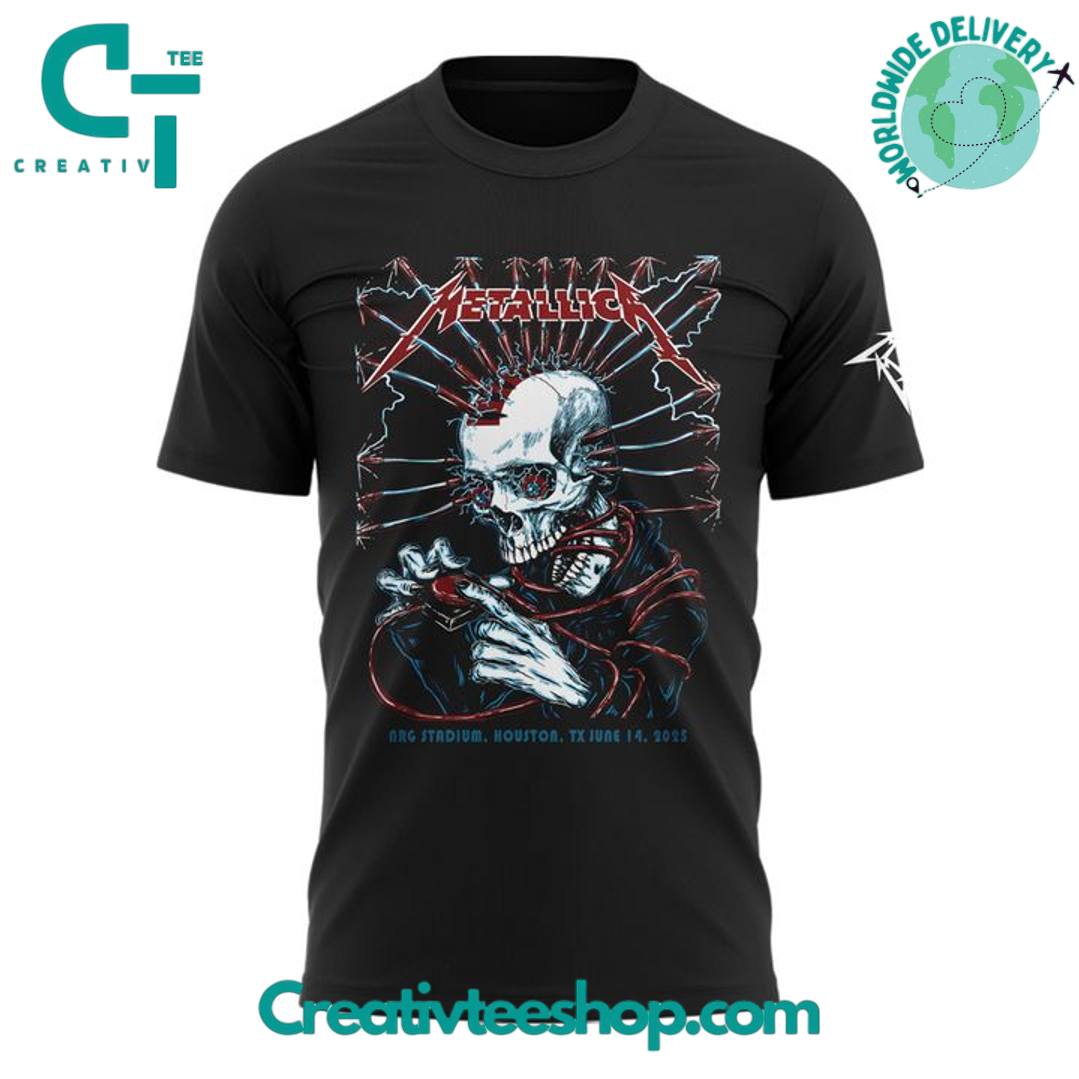 Houston Texans x Metallia M72 Tour TAKEOVER Special Black Tee
