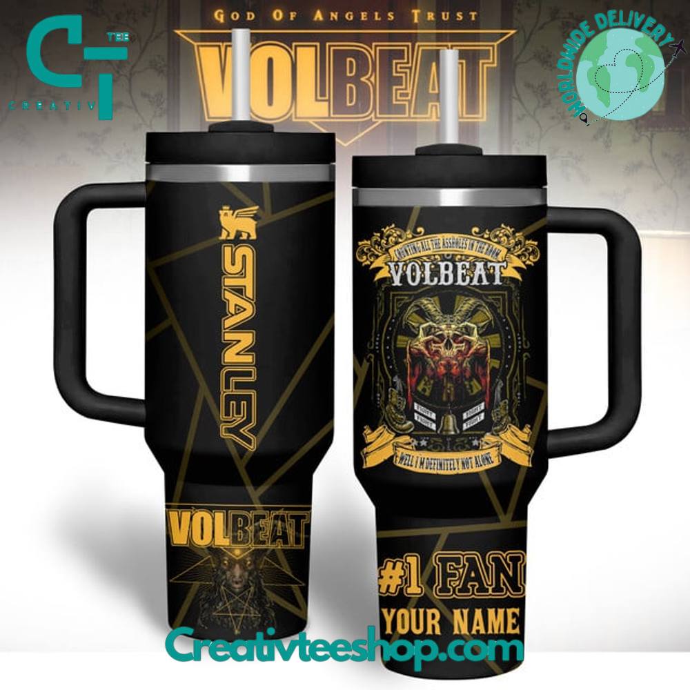 Volbeat Personalized Tumbler 40oz with Handle