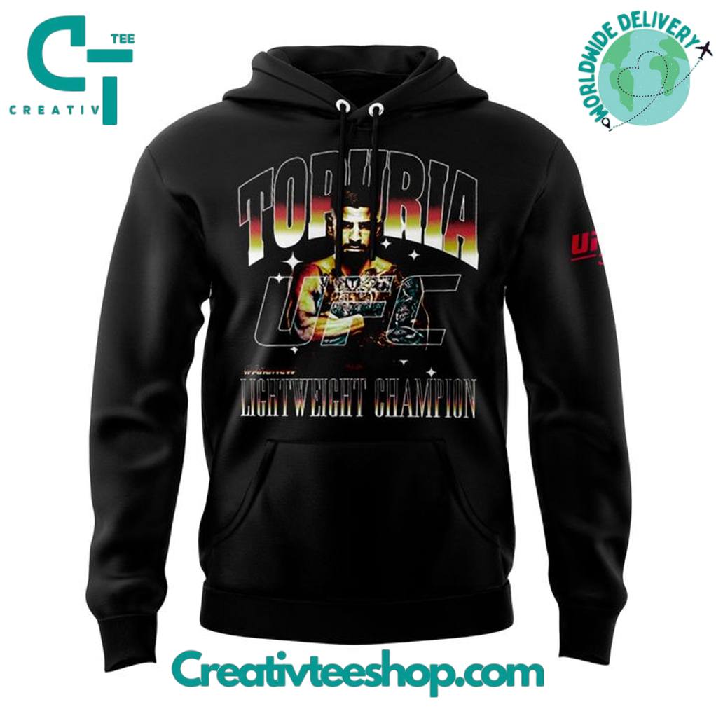 Ilia Topuria UFC 317 #AndNew World Men’s Lightweight Champion Winner Hoodie