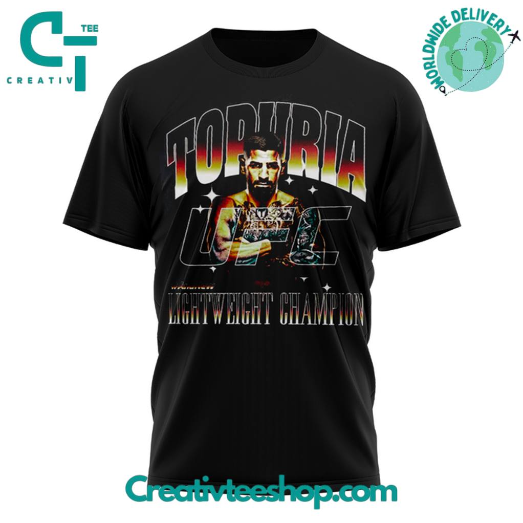 Ilia Topuria UFC 317 #AndNew World Men’s Lightweight Champion Winner T-Shirt