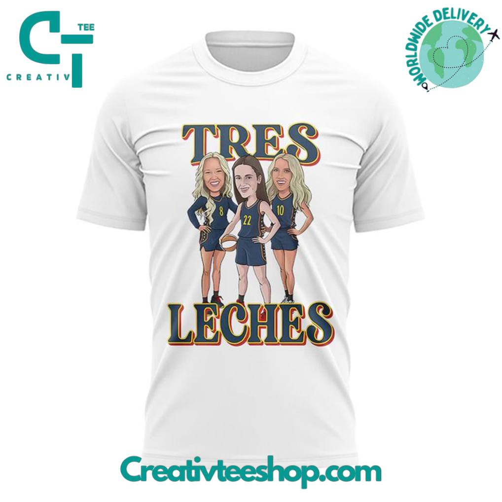 Indiana Fever “Tres Leches” Special White Tee