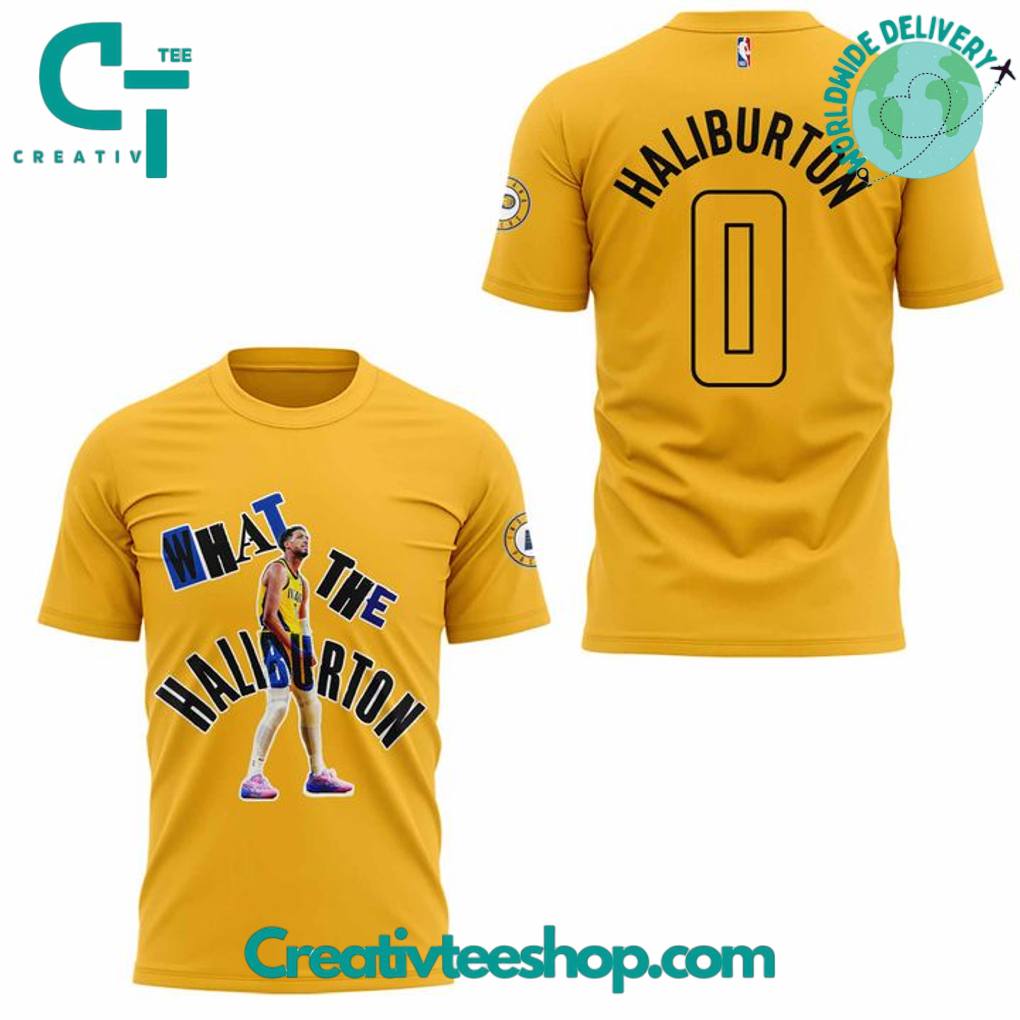 Indiana Pacers “What The Haliburton” Shirt