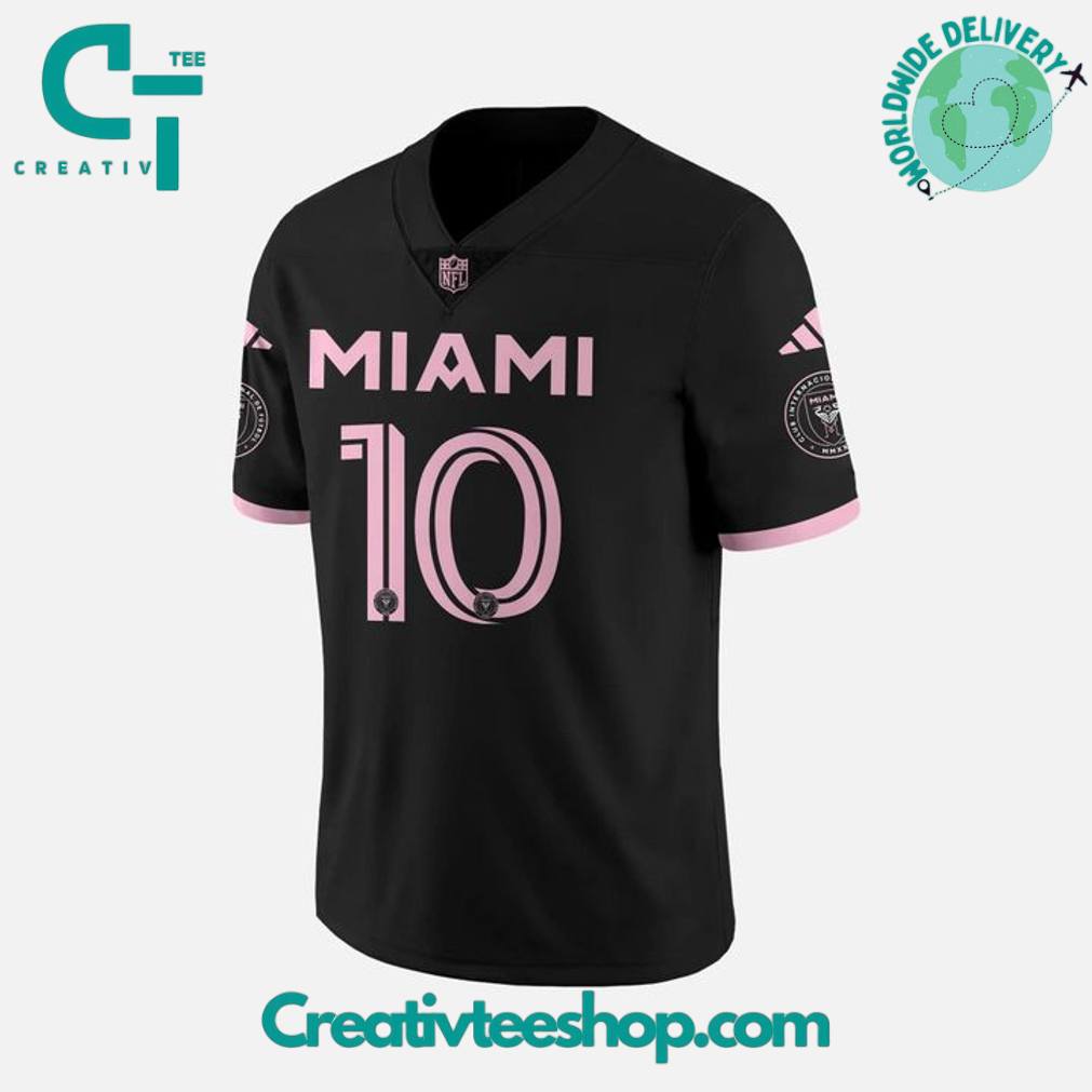 Inter Miami CF x NFL Club World Cup Game Custom Baseball Jersey