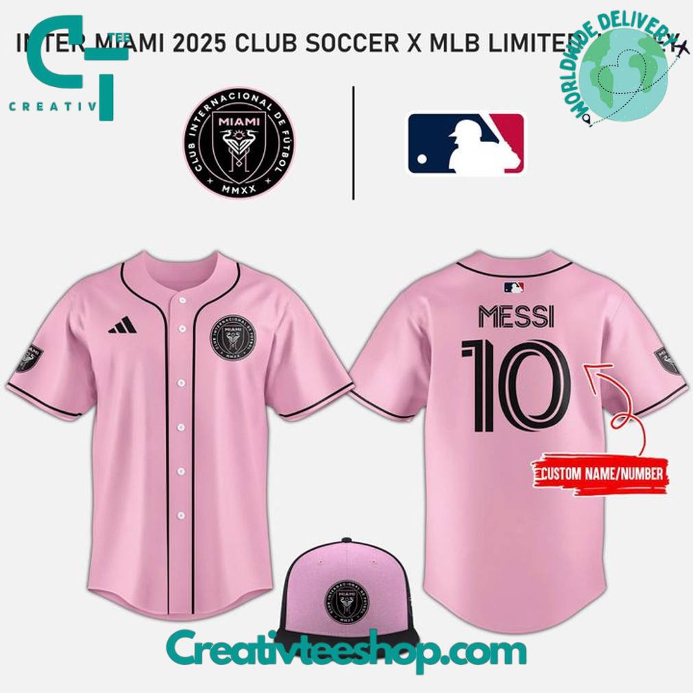 Inter Miami x MLB Club World Cup Limited Edition Baseball Jersey