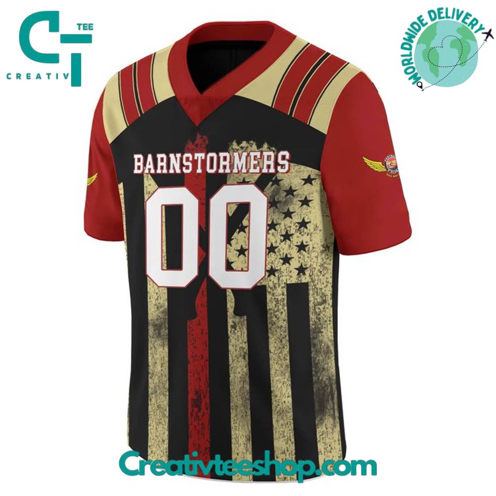 Iowa Barnstormers 2025 First Responders Night Personalized Football Jersey