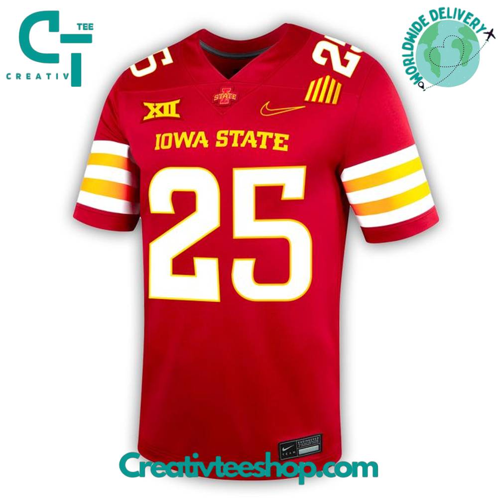 Iowa State Cyclones Special New 2025 Home Jersey