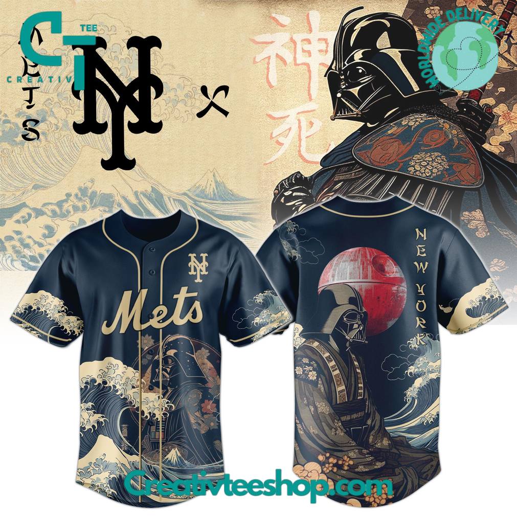 New York Mets x Lord Vader Japan Edition 2025 Baseball Jersey