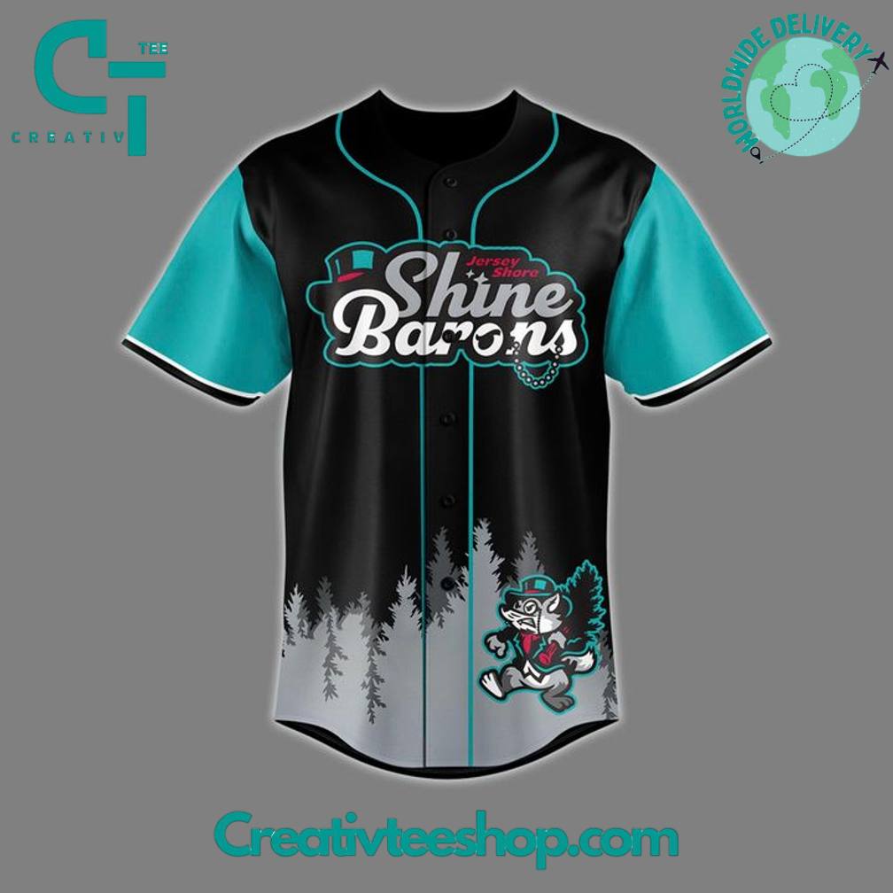 Jersey Shore BlueClaws x Shine Barons Night 2025 Personalized Baseball Jersey