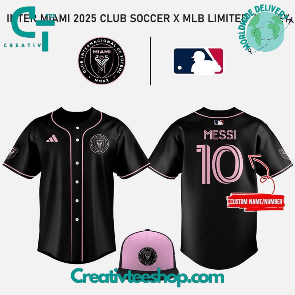 Inter Miami x MLB Club World Cup Limited Edition Baseball Jersey