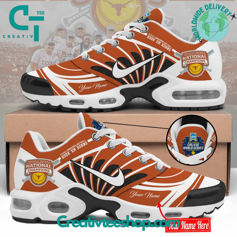 Texas Longhorns Softball National Champions 2025 “Hook ’em Horn” Air Max Shoes