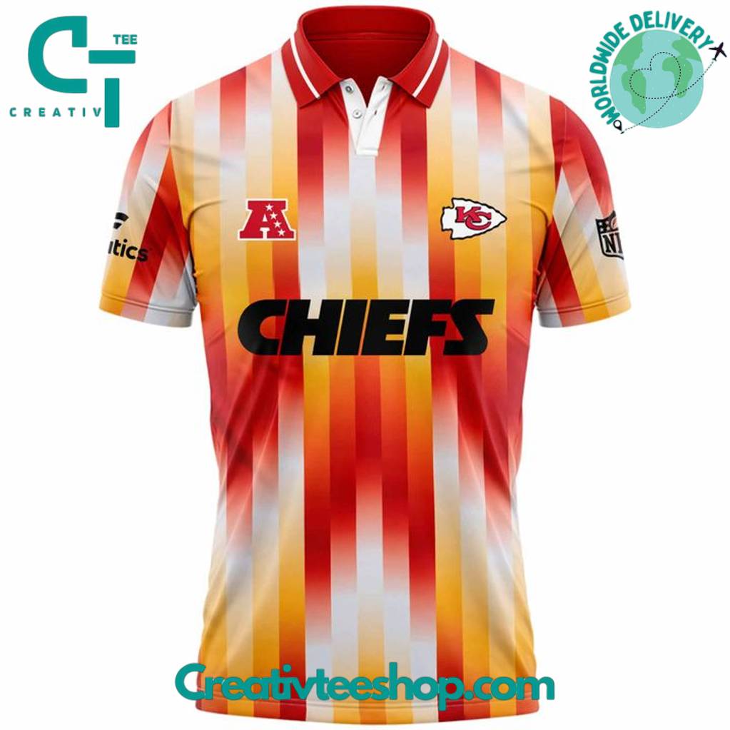 Kansas City Chiefs Custom Polo Shirt  Limited Edition