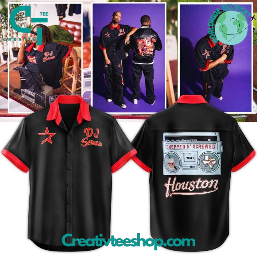 Houston Astros x DJ Screw Special Edition Hawaiian Shirt