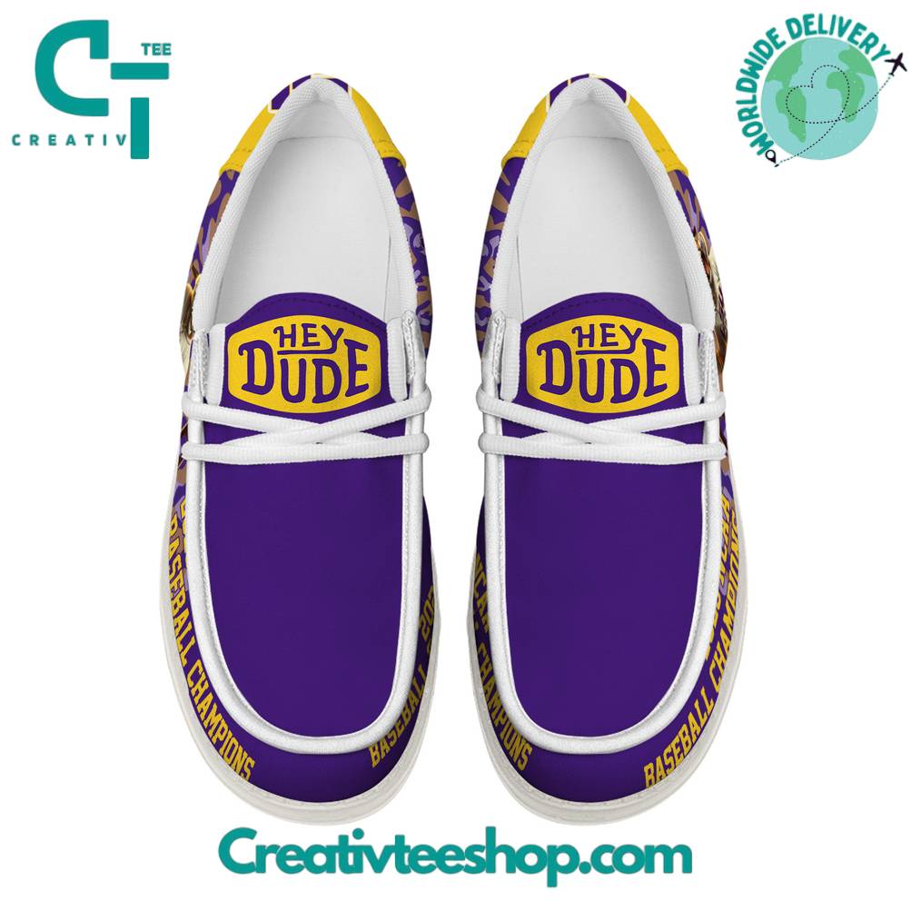 LSU Tigers 2025 College National Champions Special Loafer Shoes