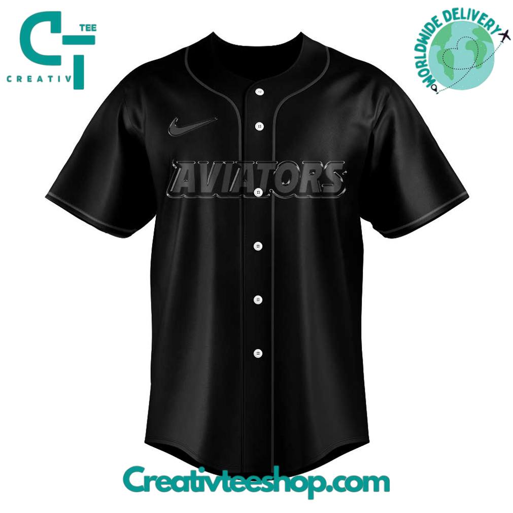 Las Vegas Aviators “Back to Black” Special Baseball Jersey