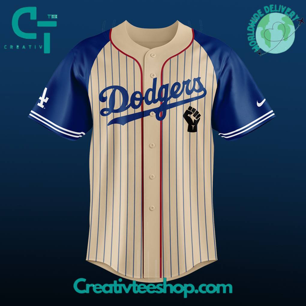 Los Angeles Dodgers x Black Heritage Night 2025 Special Edition Baseball Jersey