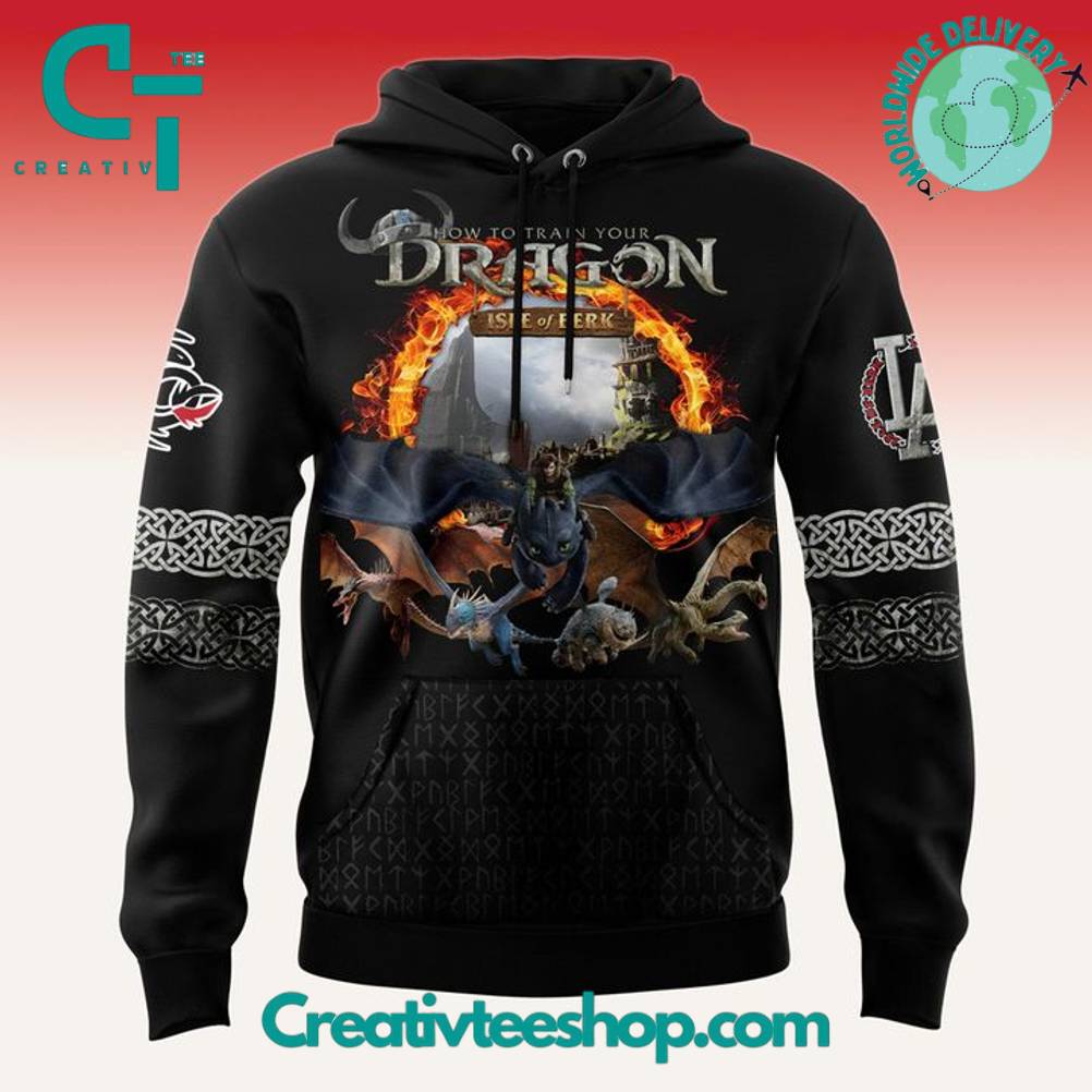 Los Angeles Dodgers x How To Train Your Dragon 2025 Special Hoodie