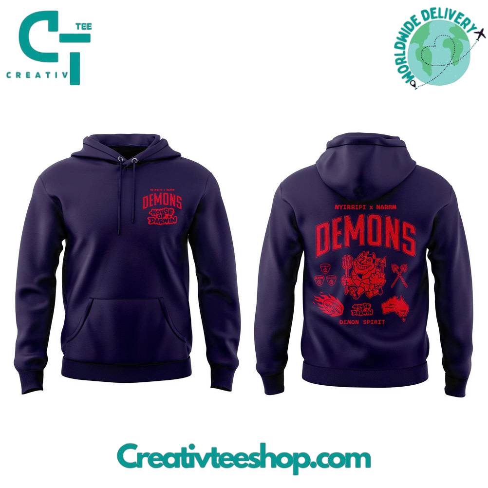 Melbourne Demons Nyirripi x Narrm Demon Spirit Special Hoodie