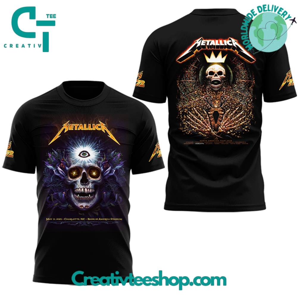 Metallica M72 World Tour “M72Charlotte” Special Tee