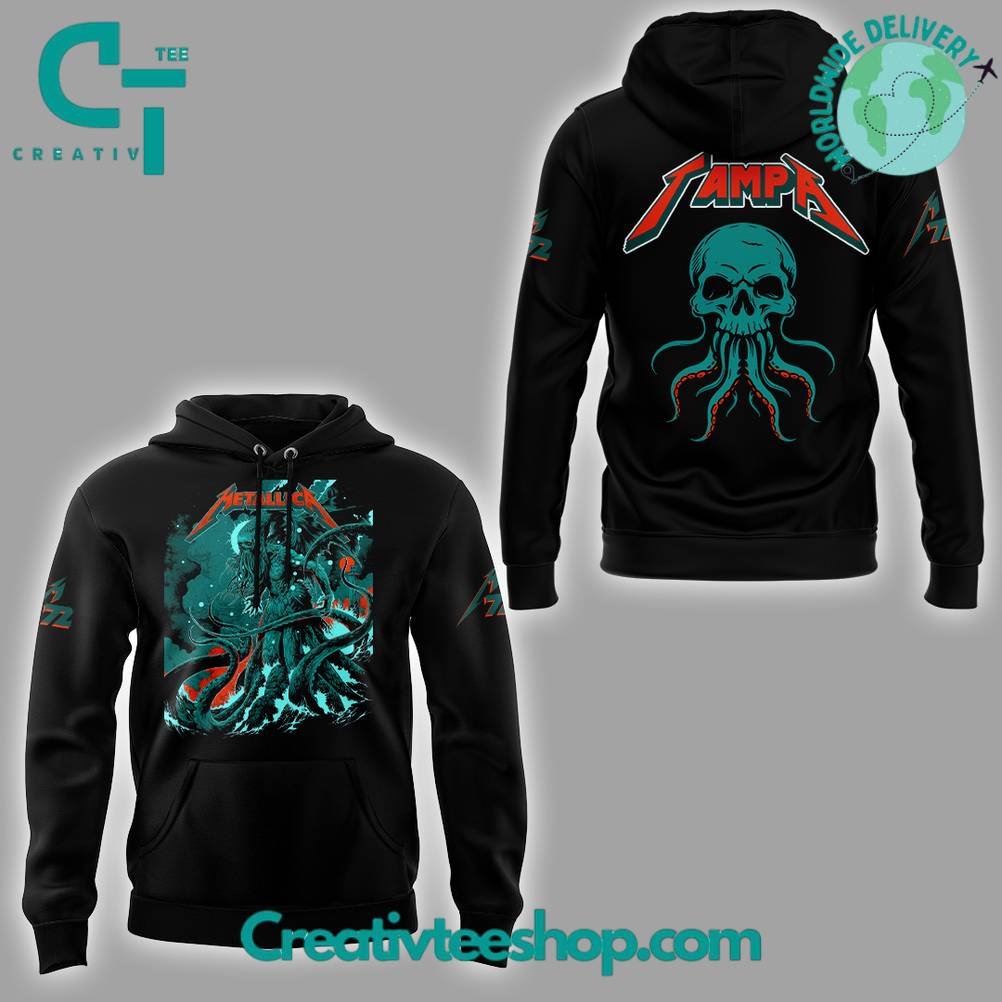 Metallica M72 World Tour Tampa Special Hoodie
