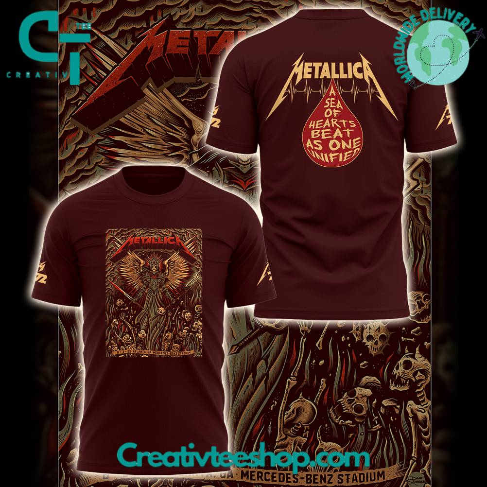 Metallica M72 World Tour at Mercedes-Benz Stadium Special Tee