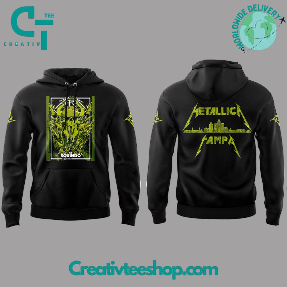 Metallica M72 World Tour x Tampa Takeover Limited Edition Hoodie