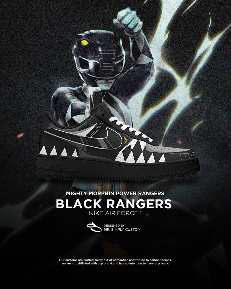 Mighty Morphin Power Rangers Special Edition Air Force 1 Sneaker