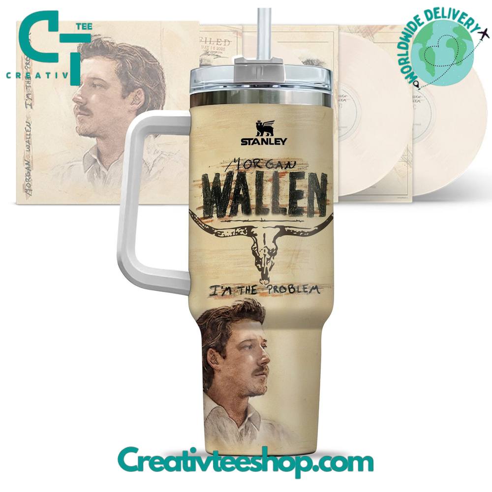 Morgan Wallen “I’m the Problem Tour” Tumbler 40oz with Handle