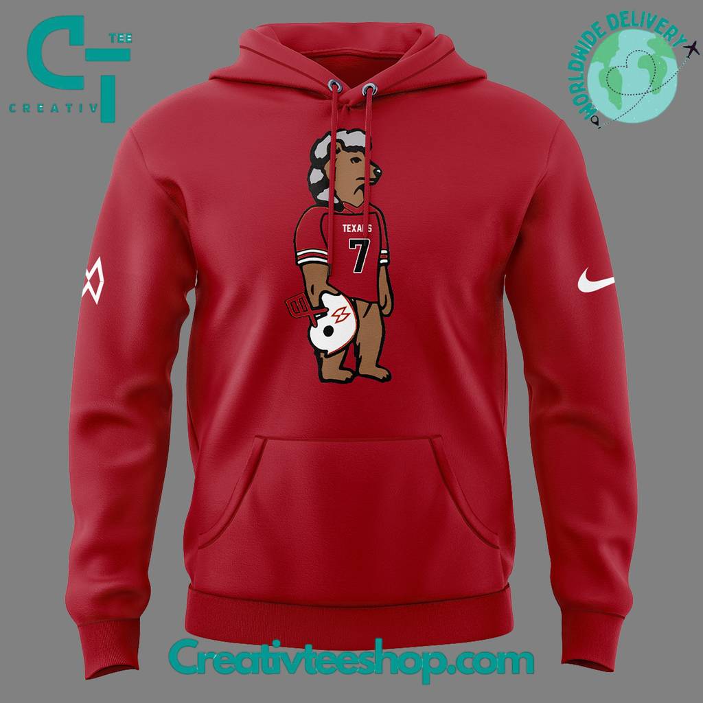 Morgan Wallen x Houston Texans Special Red Hoodie