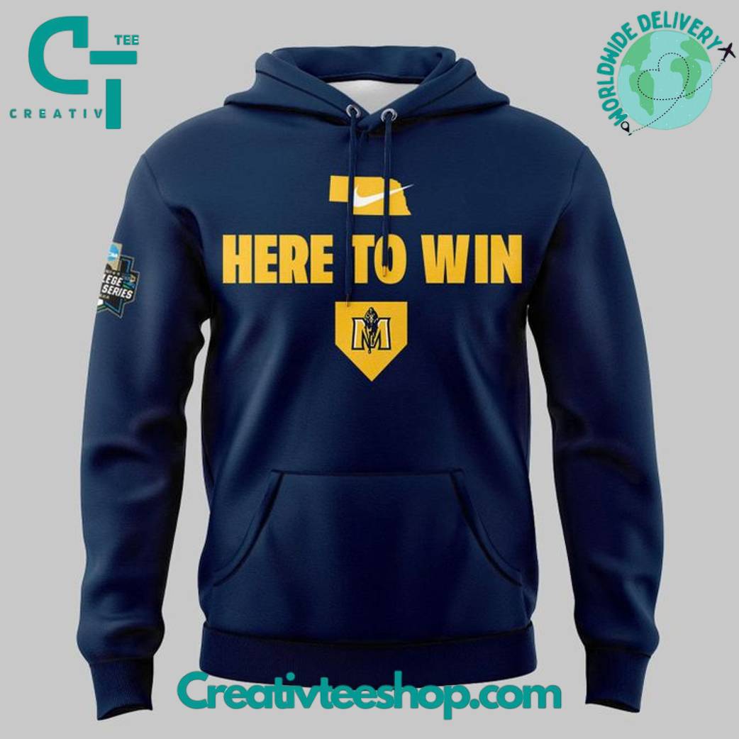 Murray State Racers Baseball “Here To Win” Special Hoodie