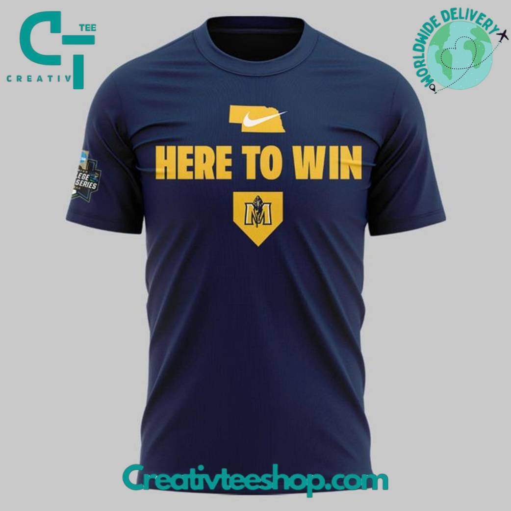 Murray State Racers Baseball “Here To Win” Special Tee