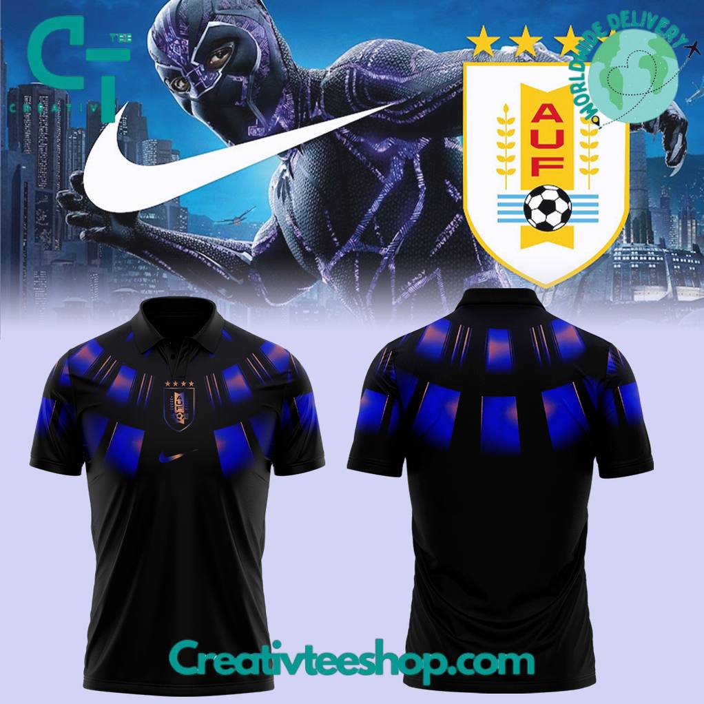 Uruguay National Football Team 2026 x Black Panther Special Polo
