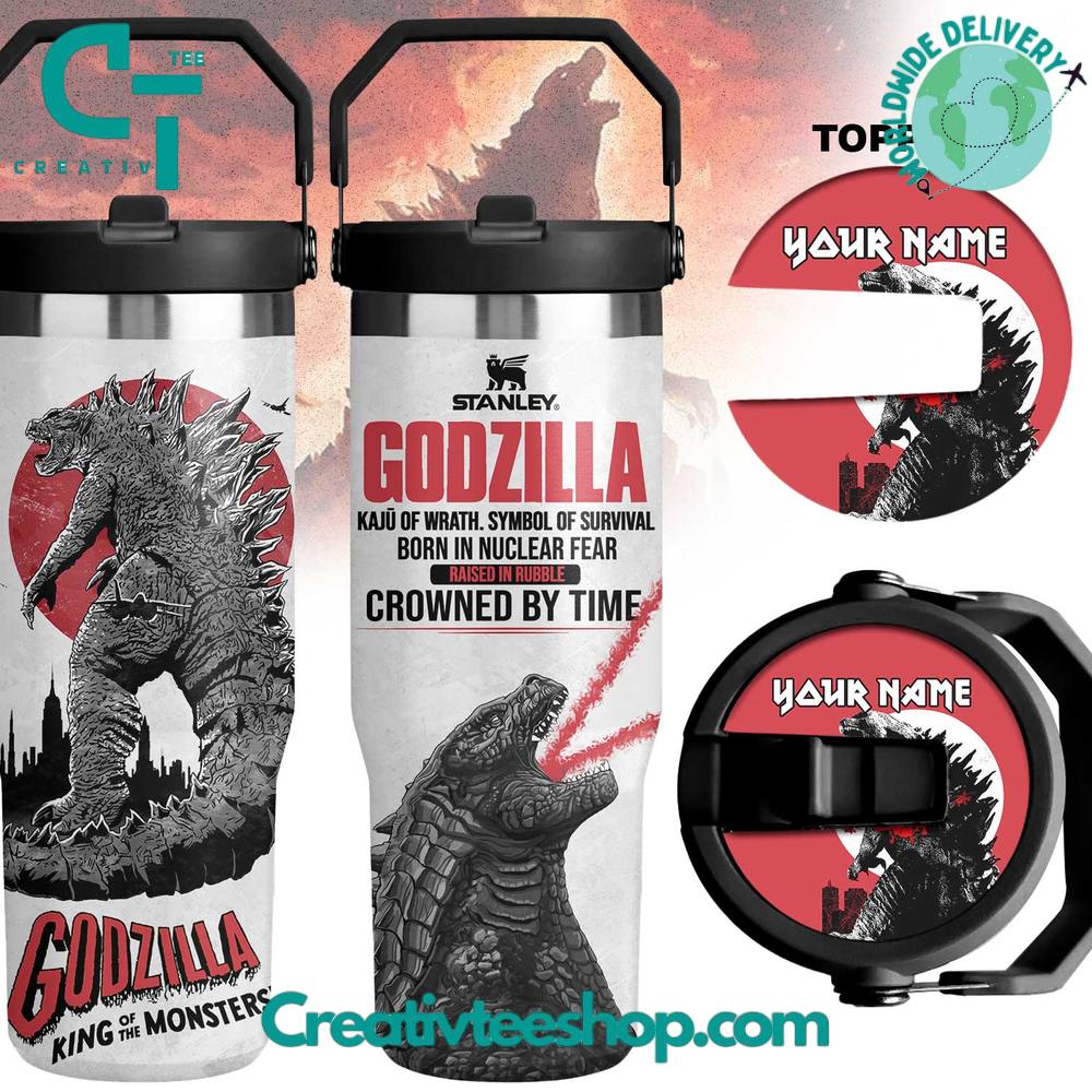 Godzilla “King of the Monsters” 30 OZ IceFlow Flip Straw Tumbler