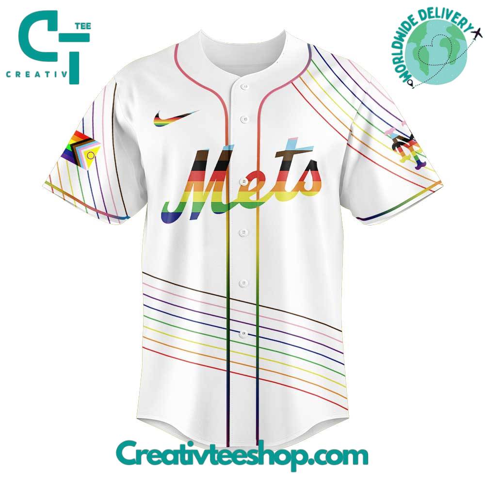 New York Mets Happy Pride Month Jersey Special Baseball Jersey
