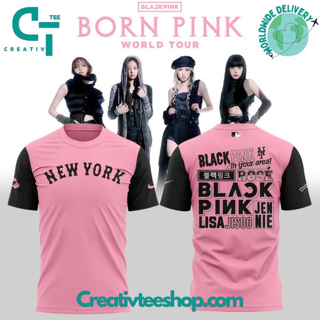New York Mets x Blackpink World Tour 2025 Special Tee