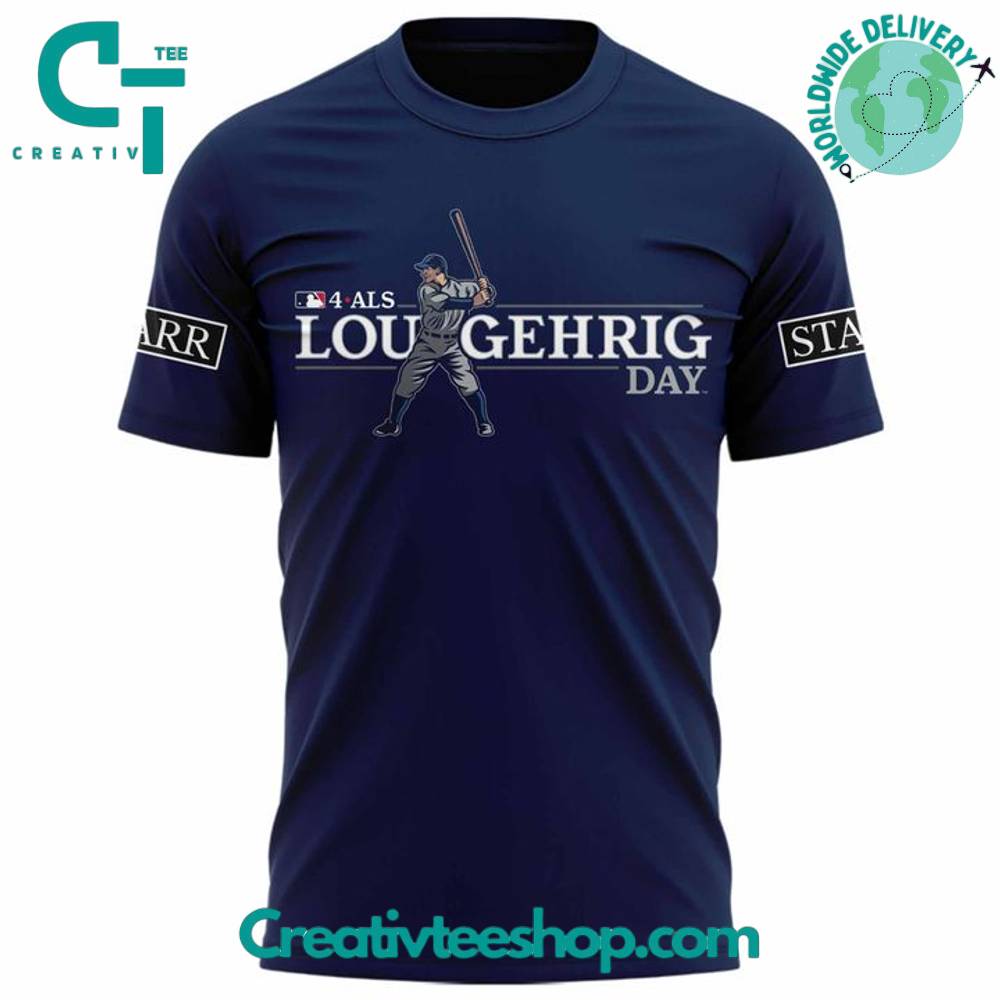 New York Yankees x 2025 Lou Gehrig Day Special Tee