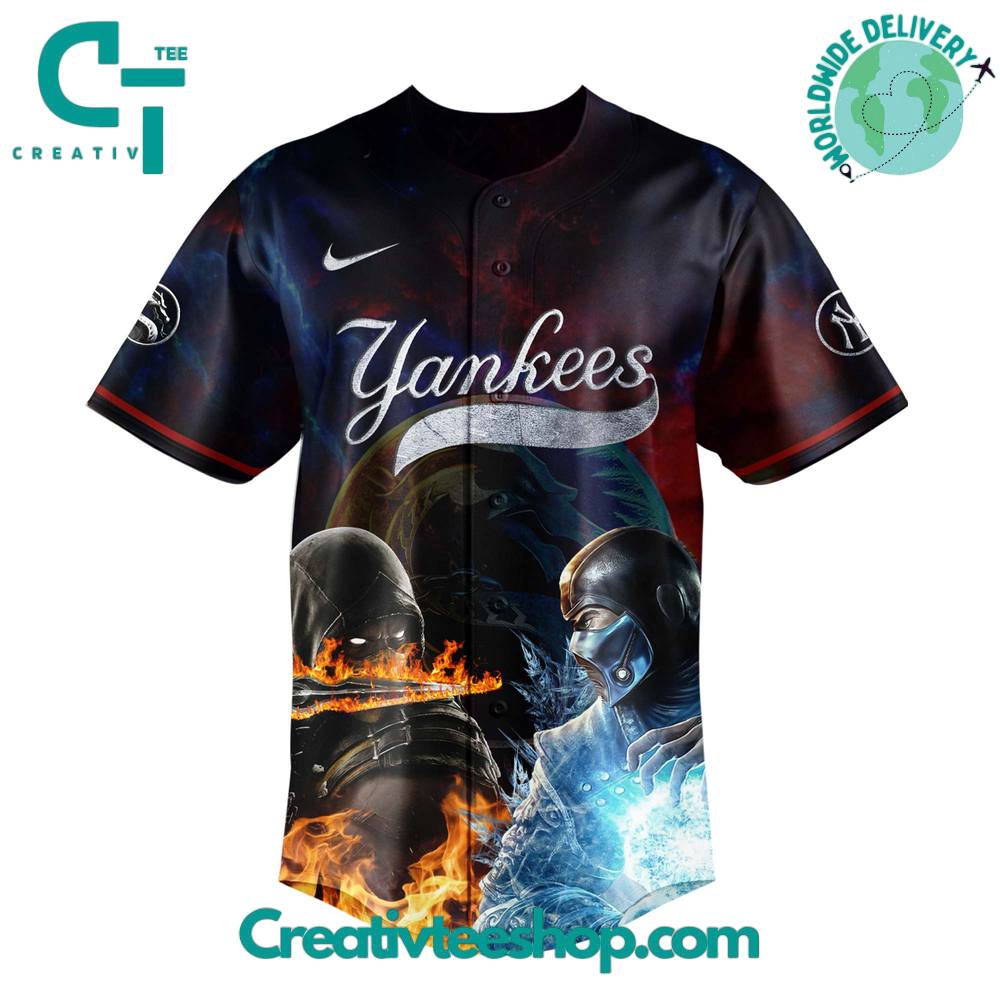New York Yankees x Mortal Kombat Night Limited Edition Baseball Jersey