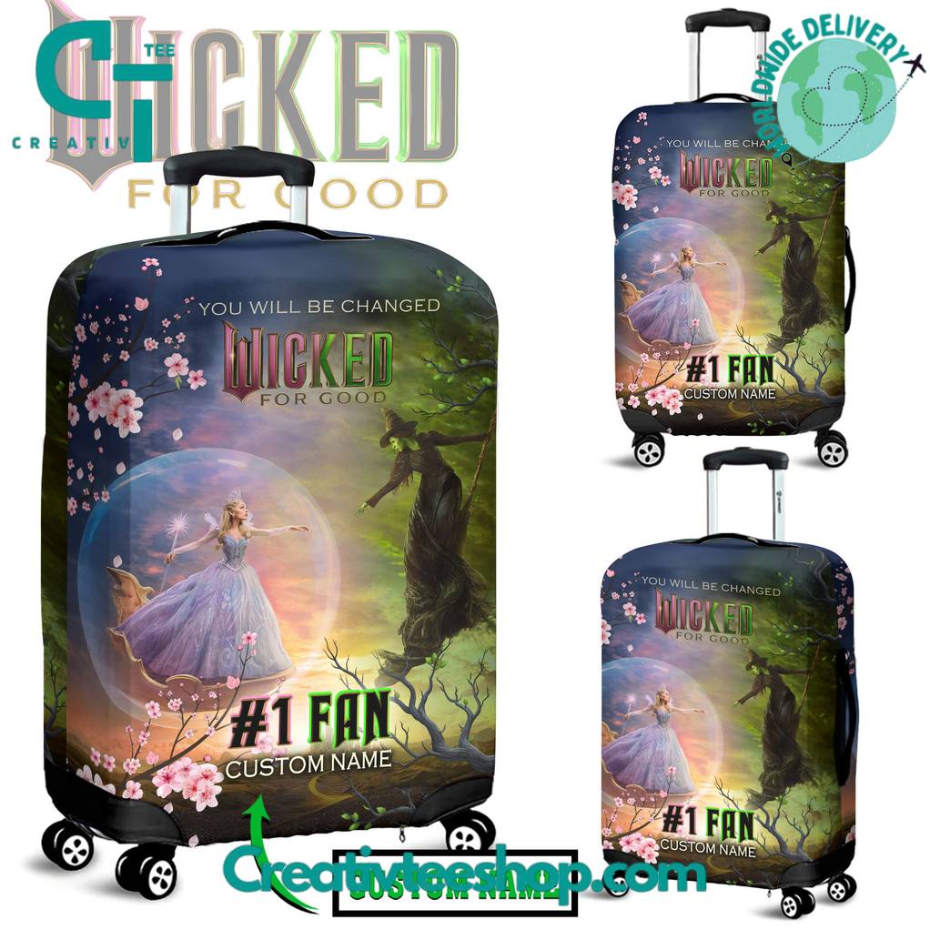 Wicked “You Will Be Changed for Good” Custom Luggage Cover