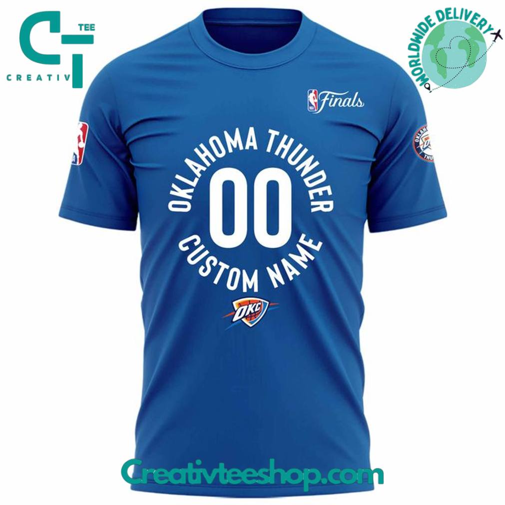 Oklahoma City Thunder Circle NBA Finals NN Special Tee