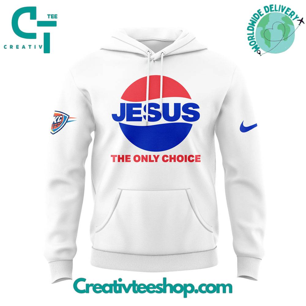 Oklahoma City Thunder Jalen Williams “Jesus The only choice” Special Hoodie